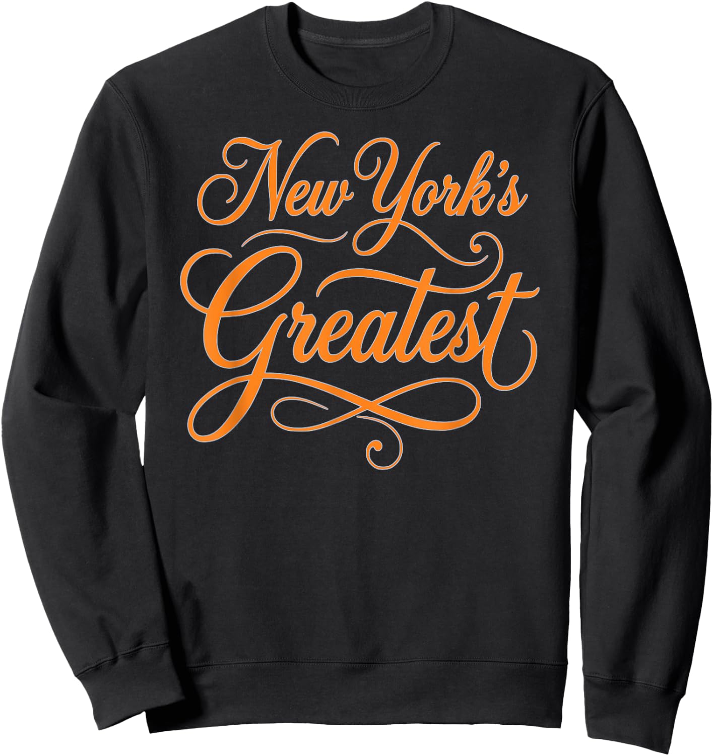 New York's Greatest Script Sweatshirt - Sweatshirt | Black