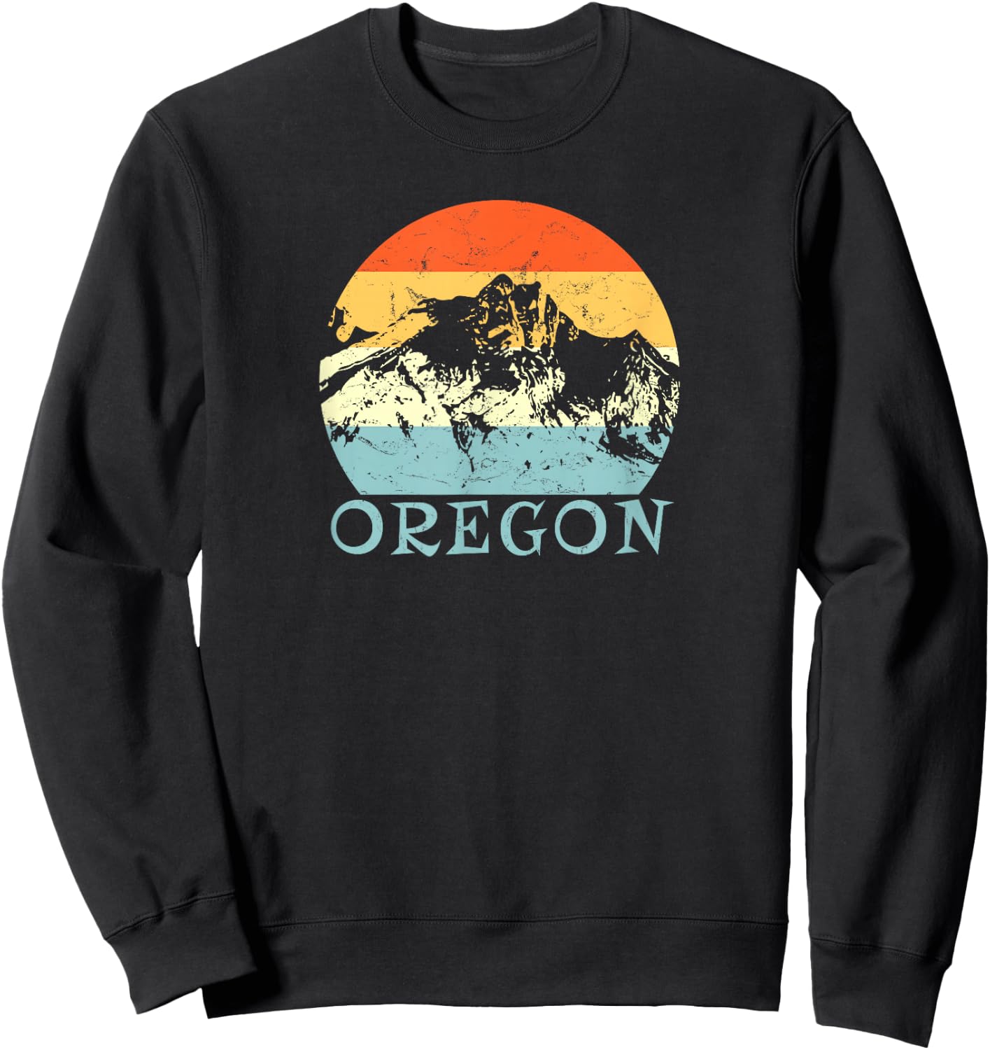 Oregon, The Beaver State with it's natural beauty. Oregon Sweatshirt - Sweatshirt | Black