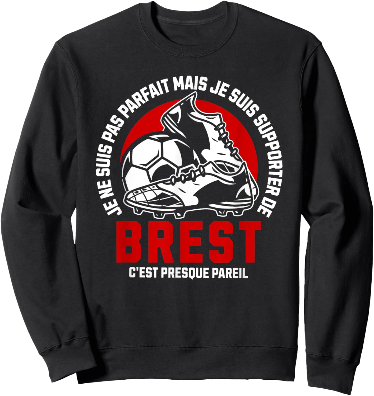 Brest Humour , Black, S Sweatshirt - Sweatshirt | Black