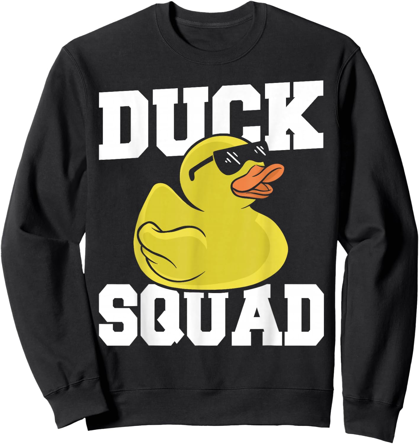 Rubber Ducky Family Rubber Duck Squad Sweatshirt - Sweatshirt | Black