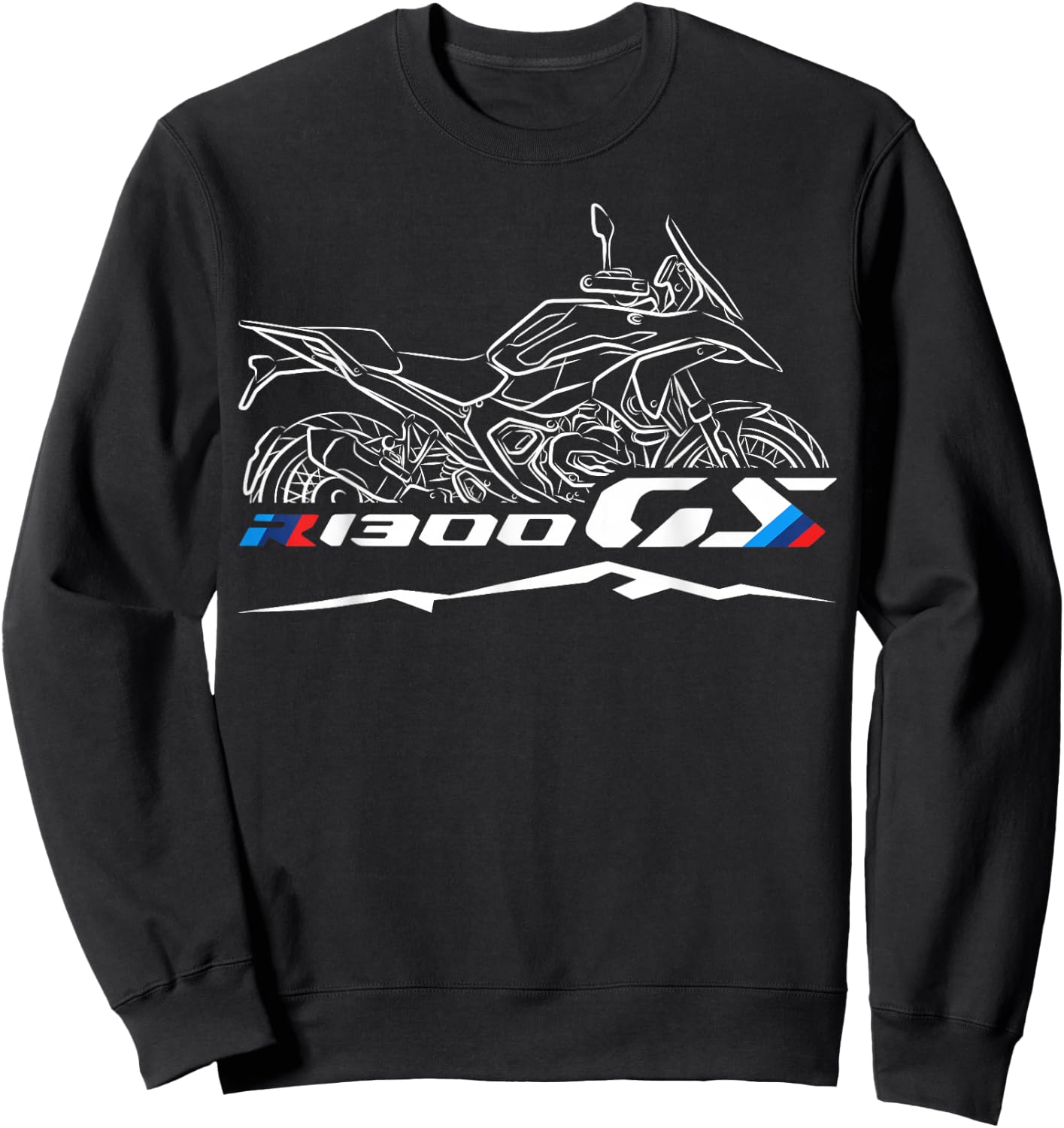 Moto Animals R1300GS Adventure Riders Motorcycle T Shirt Black S Classic Short Sleeve T Shirt Fashion Sweatshirt - Sweatshirt | Black