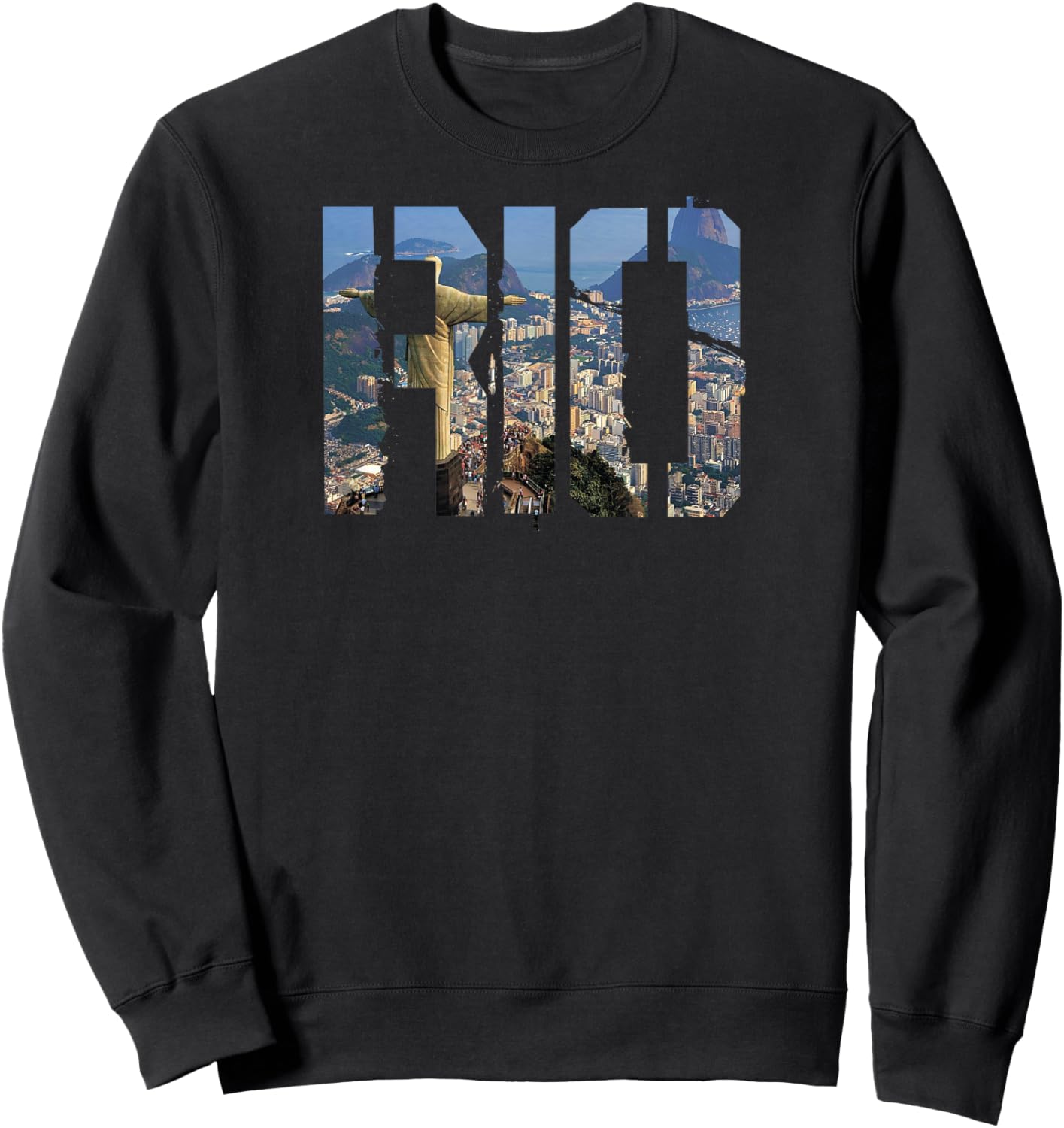 Rio de Janeiro Brazil t shirt Sweatshirt - Sweatshirt | Black
