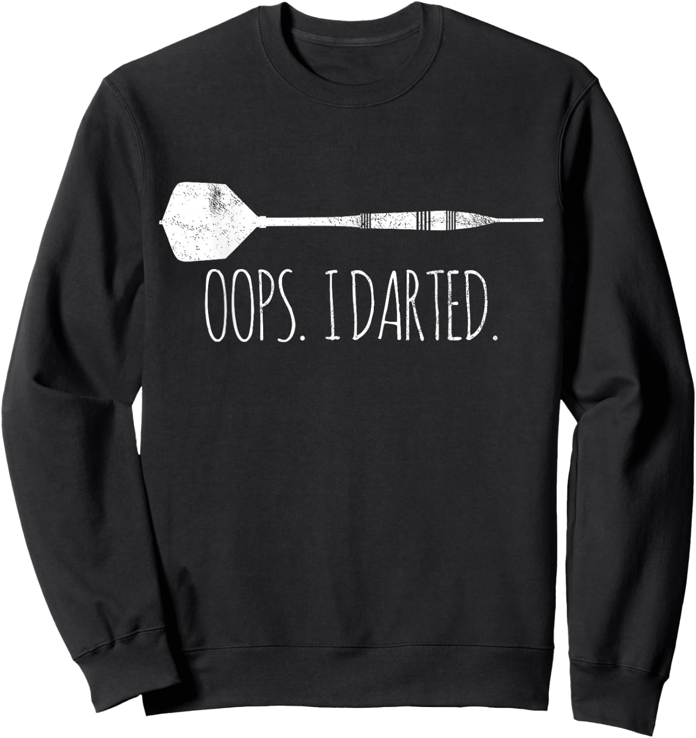 Darts Dart Sweatshirt - Sweatshirt | Black