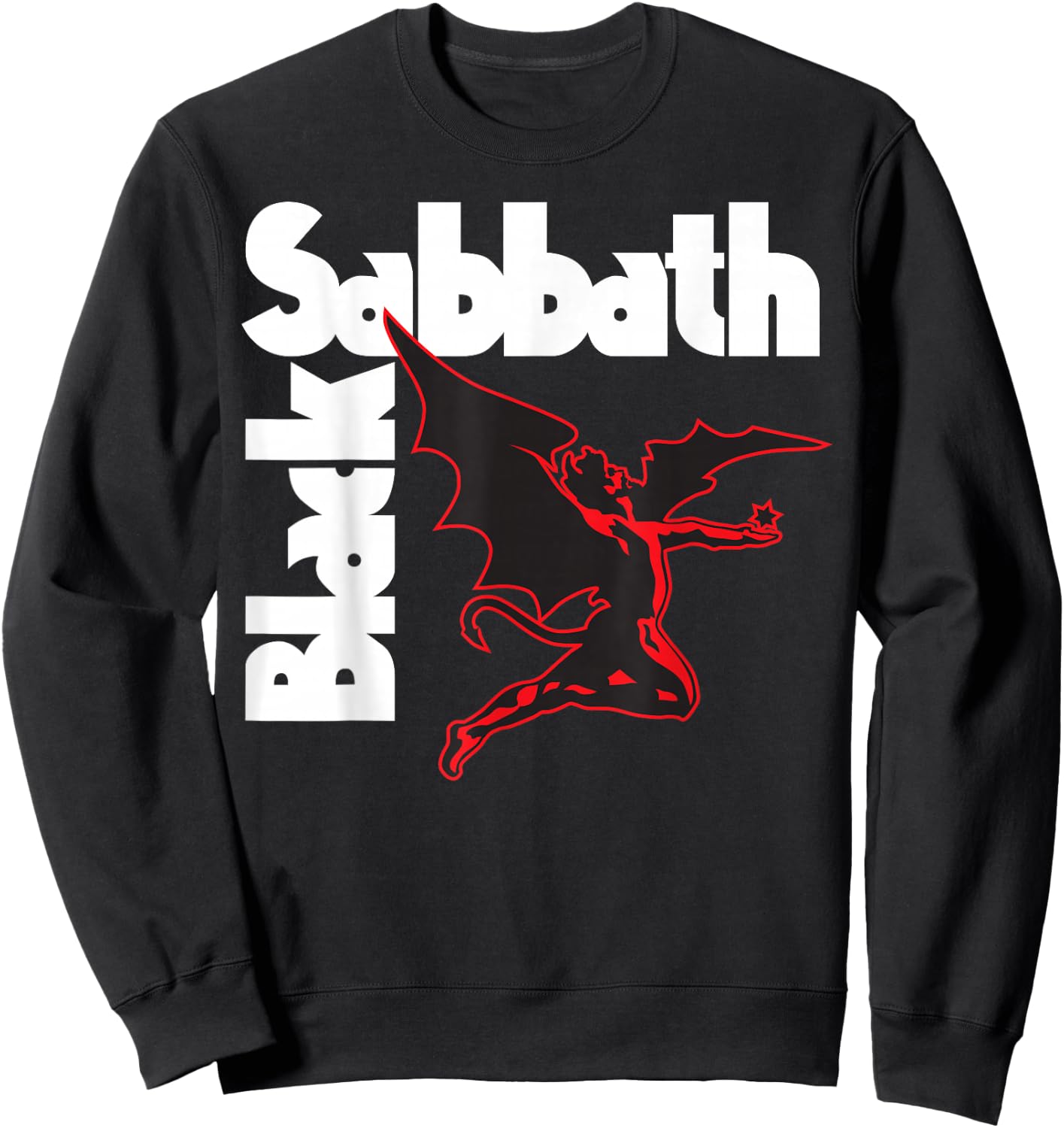 Black Sabbath Demon Logo Sweatshirt - Sweatshirt | Black