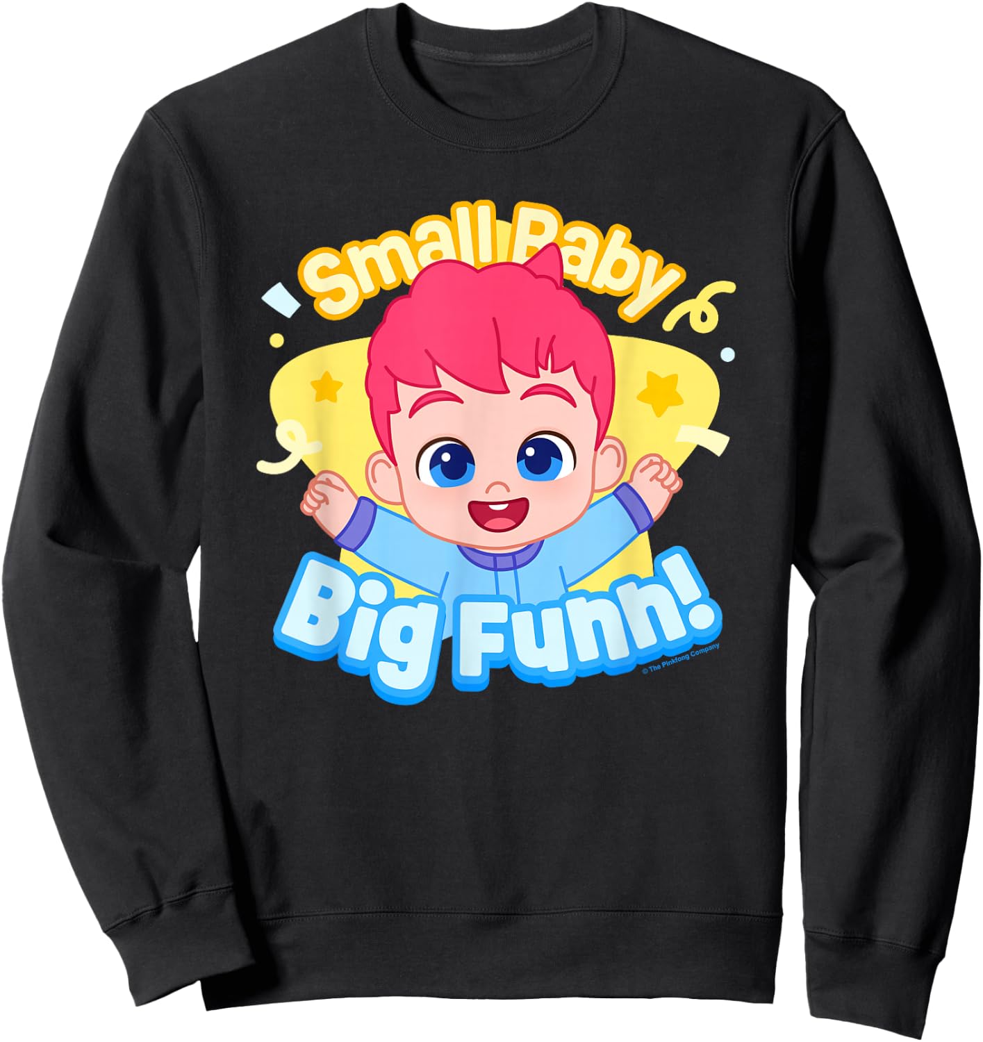 Bebefinn Small Baby Big Fun Sweatshirt - Sweatshirt | Black