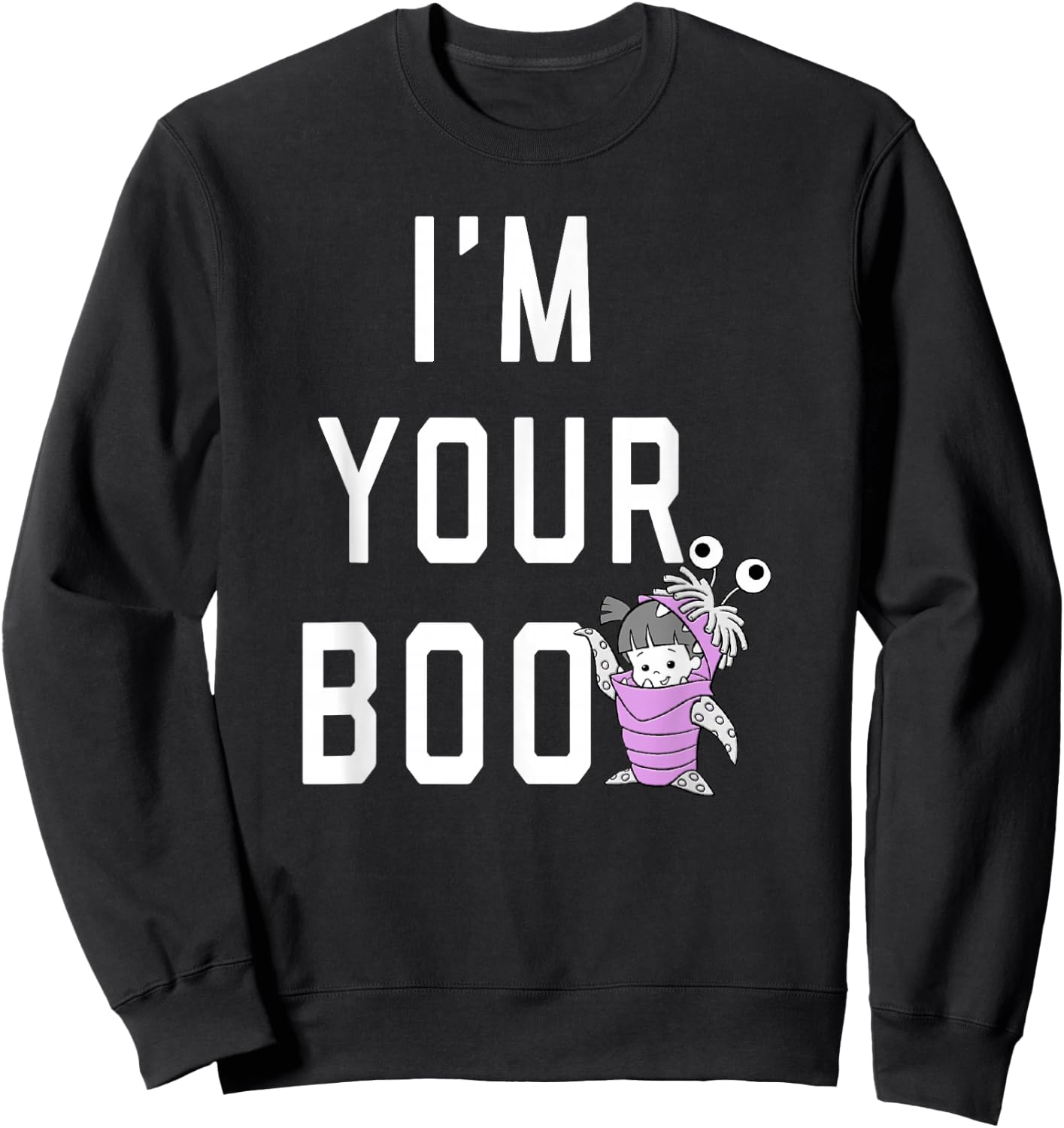 Disney Pixar Monsters University I'm Your Boo Sweatshirt - Sweatshirt | Black