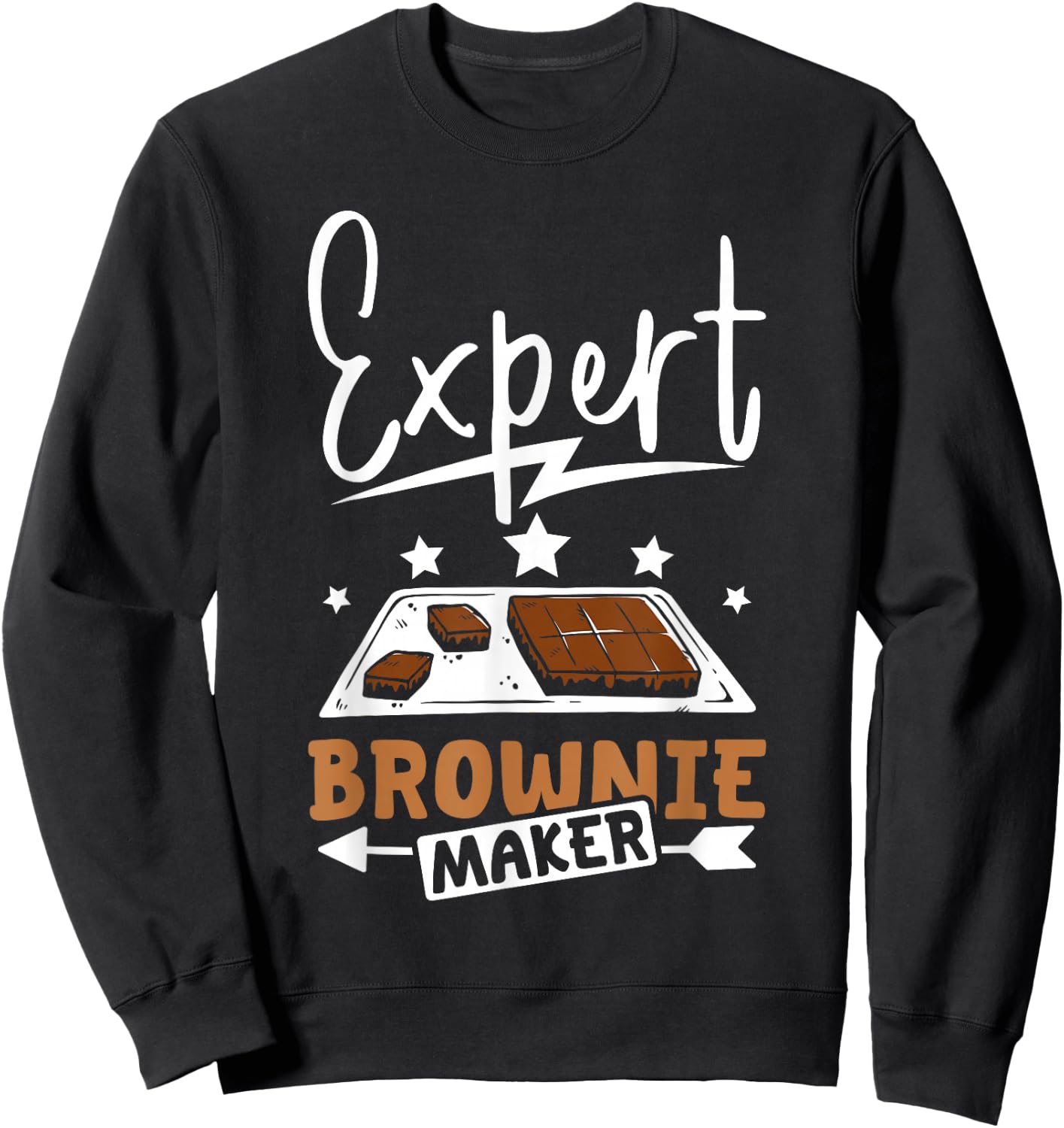 Expert brownie maker Sweatshirt - Sweatshirt | Black