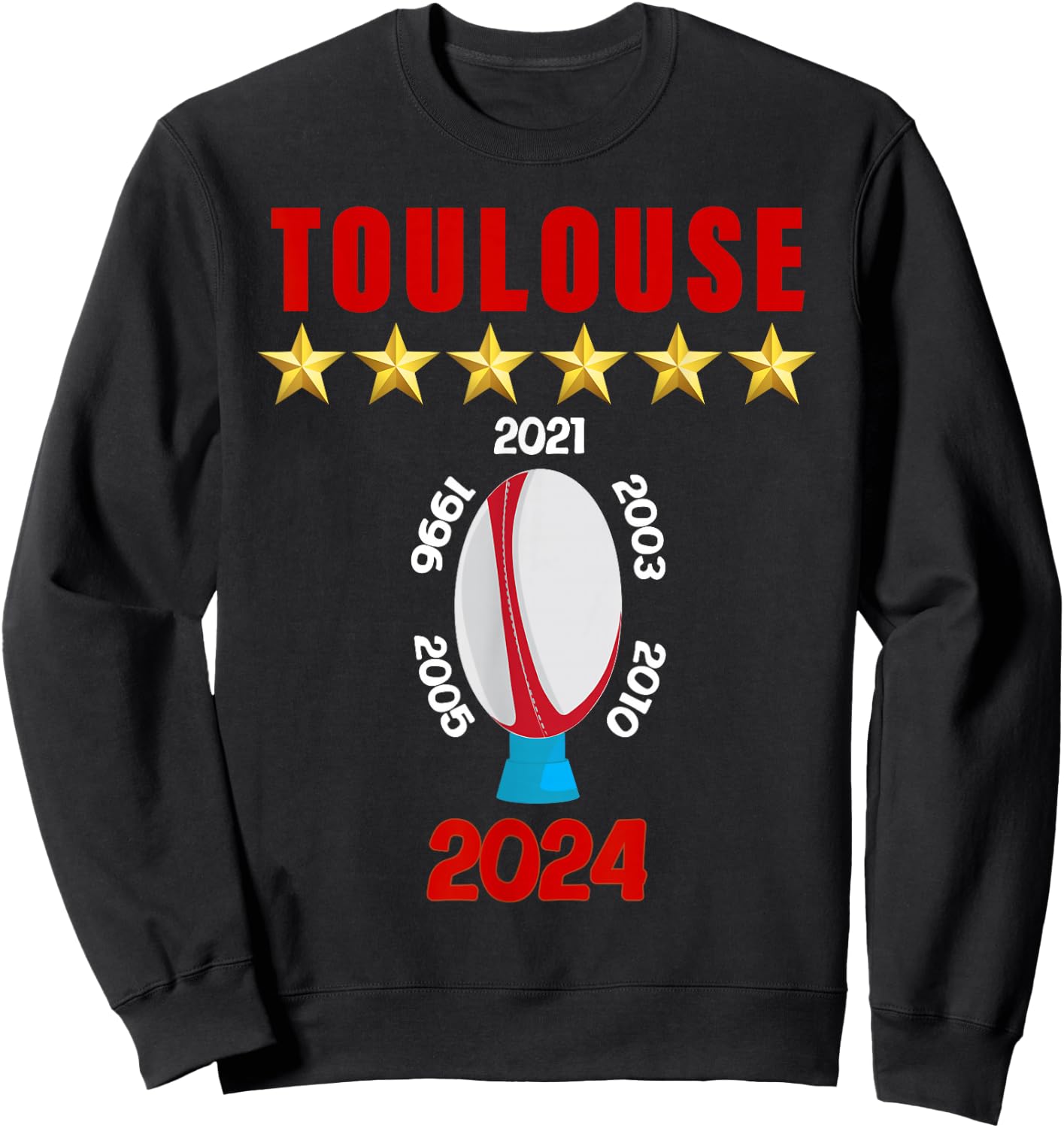 Toulouse Rugit Supporter Pride Gift Man Woman Child , Black, S Sweatshirt - Sweatshirt | Black