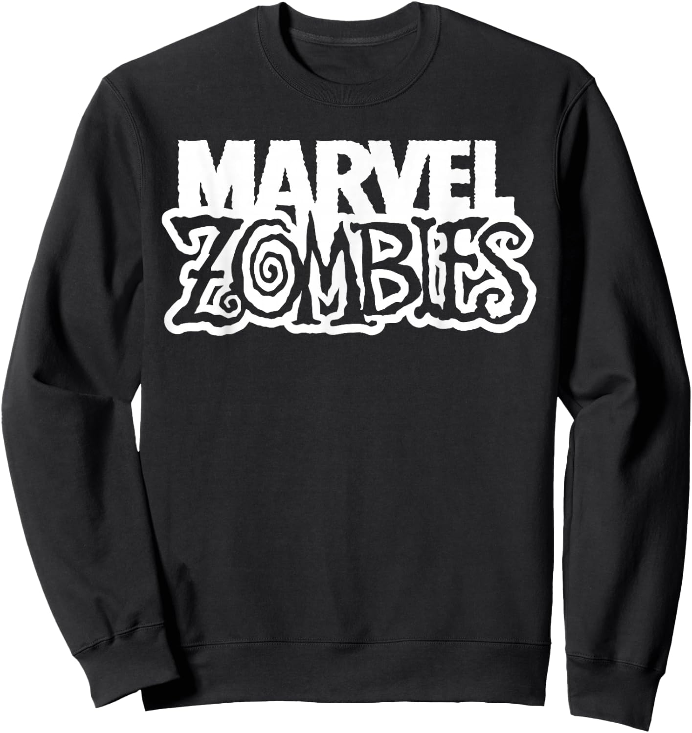 Marvel Zombies Official Logo Halloween Sweatshirt - Sweatshirt | Black