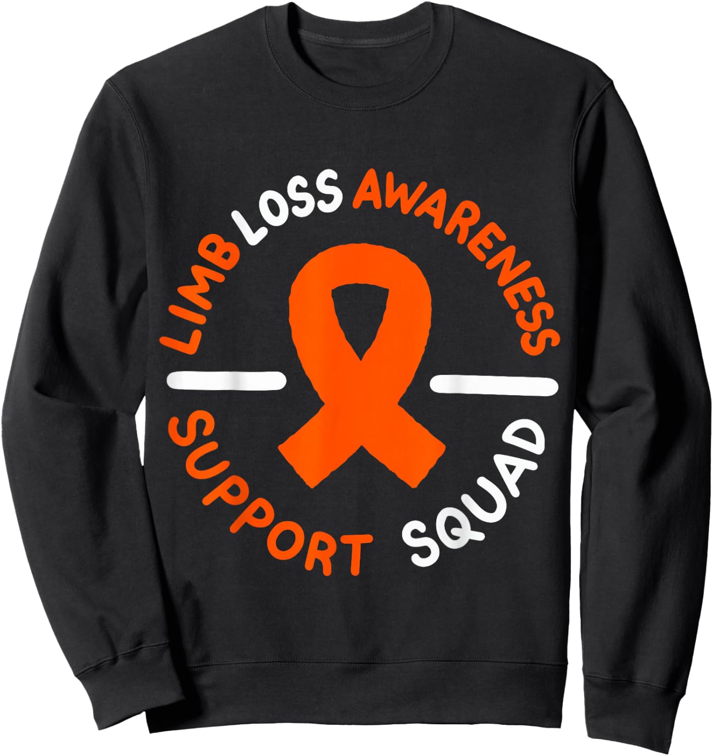 Limb Loss Awareness Support Squad Sweatshirt - Sweatshirt | Black