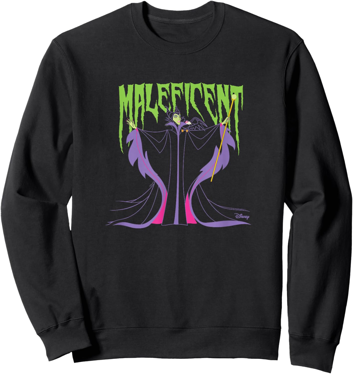 Disney Villians - Maleficent Sweatshirt - Sweatshirt | Black