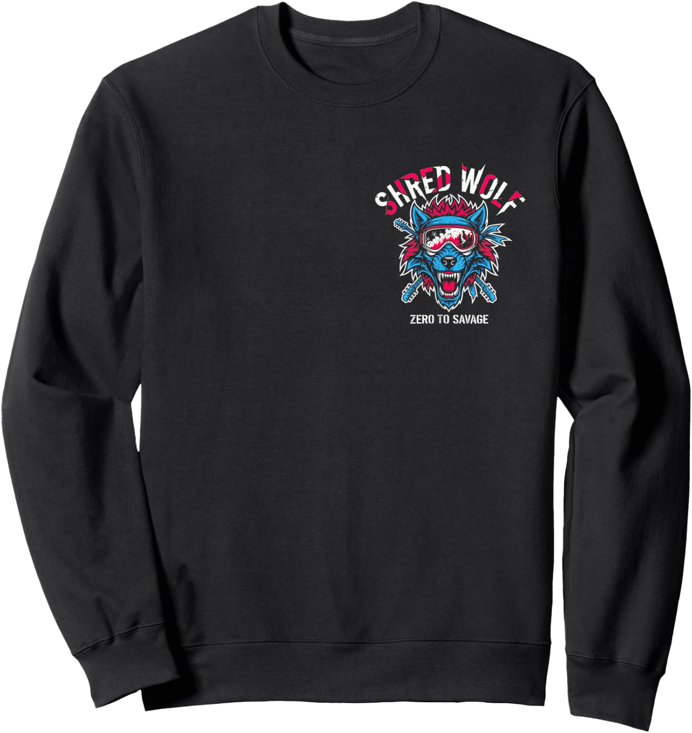Zero to Savage 2 Sweatshirt - Sweatshirt | Black