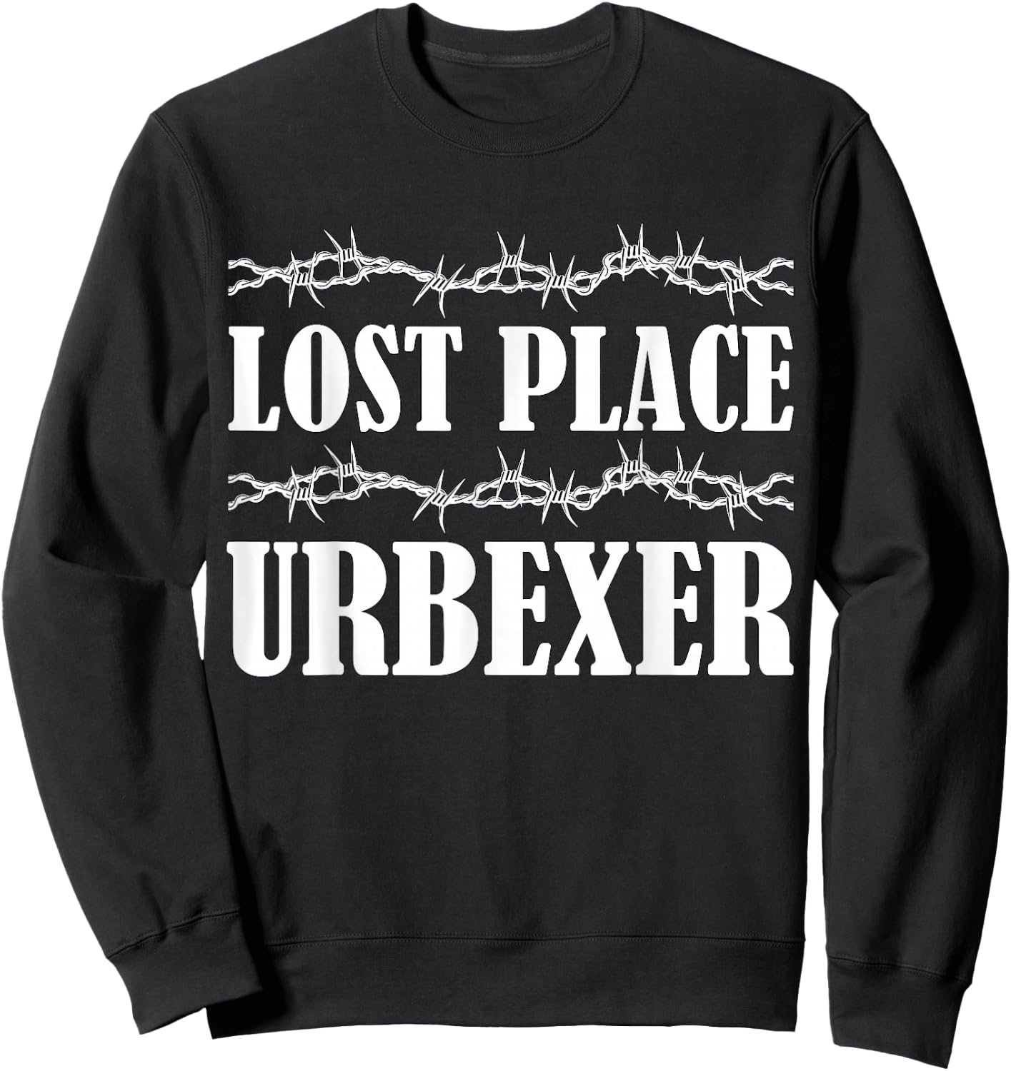 Lost Place Urbexer Sweatshirt - Sweatshirt | Black