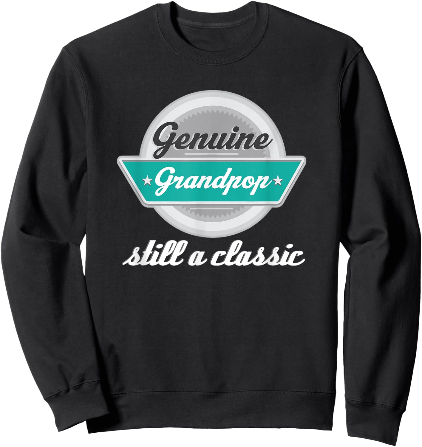 Grandpop Gift Grandpa Sweatshirt - Sweatshirt | Black