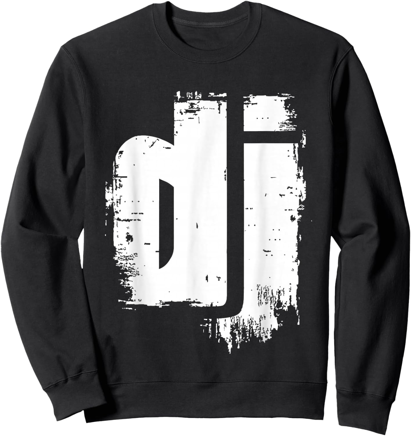 MIX1 Musik DJ Collection - Cooles DJ Grunge Musik - Du bist der Discjockey! Damen DJ , Schwarz, S Sweatshirt - Sweatshirt | Black