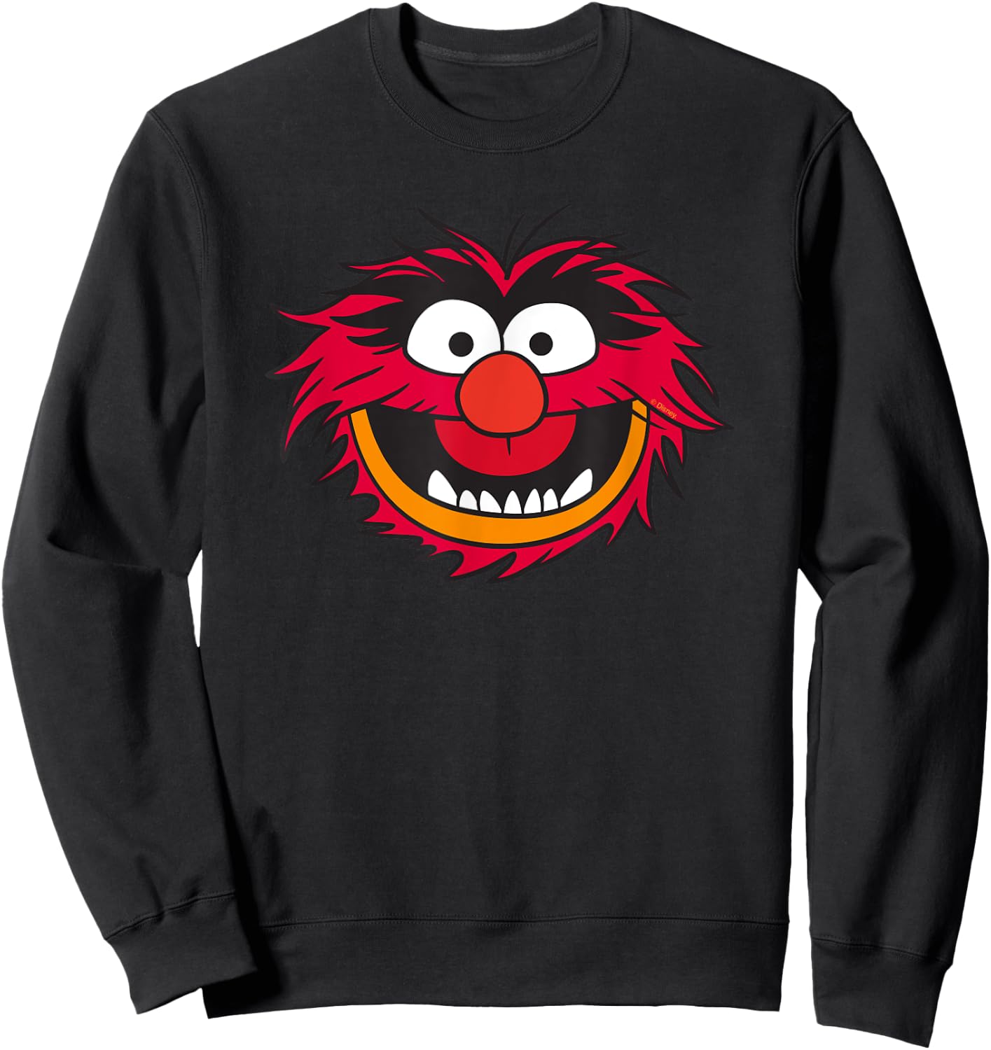 The Muppets Animal Head , black Sweatshirt - Sweatshirt | Black