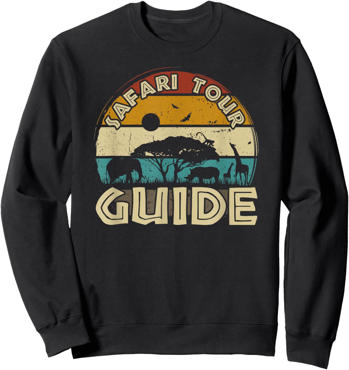Safari Tour Guide Costume Safari Tourist Safari Holiday , black, s Sweatshirt - Sweatshirt | Black
