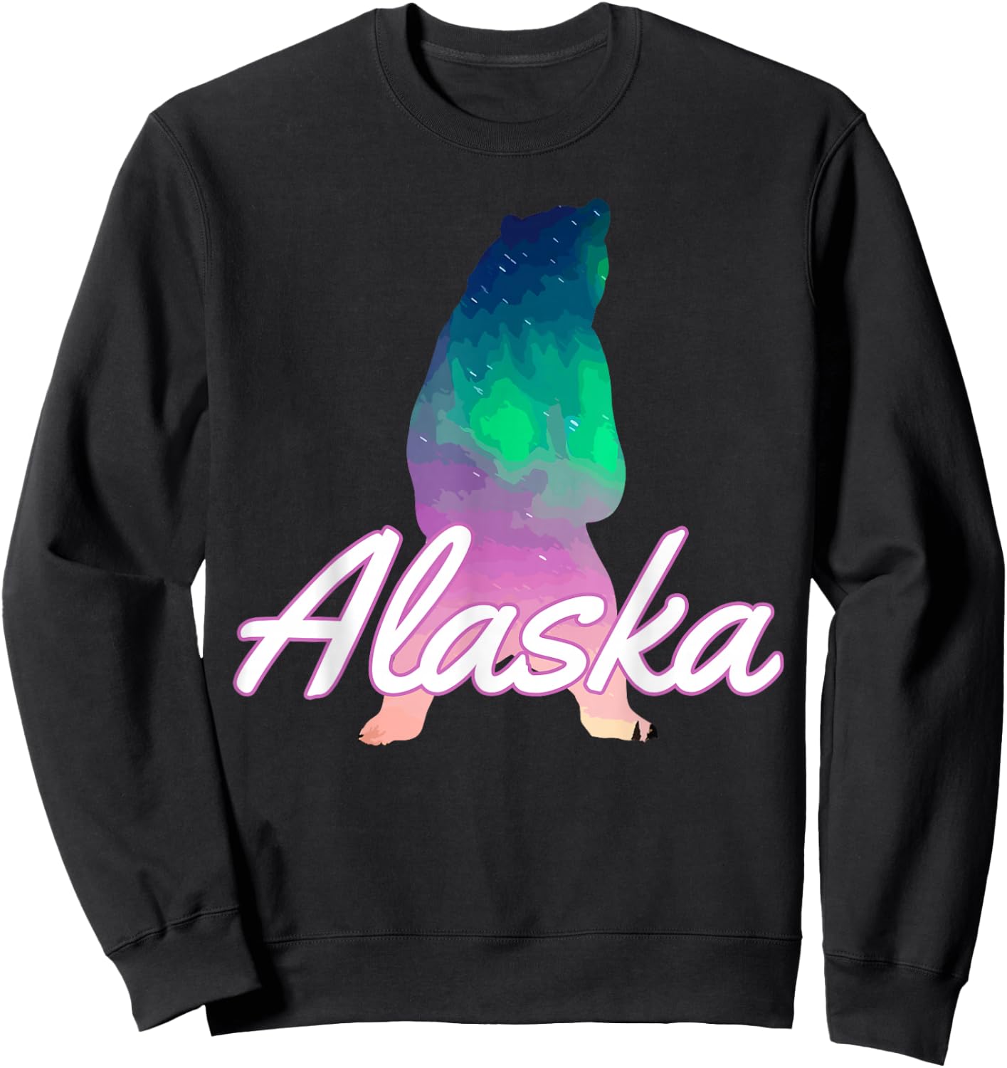 Alaska Bear Sweatshirt - Sweatshirt | Black
