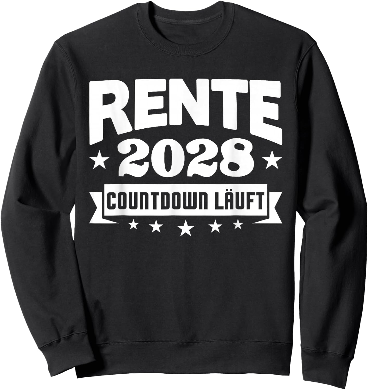 Legenden gehen 2028 in Rente Ruhestand Rentner 2028 Sweatshirt - Sweatshirt | Black