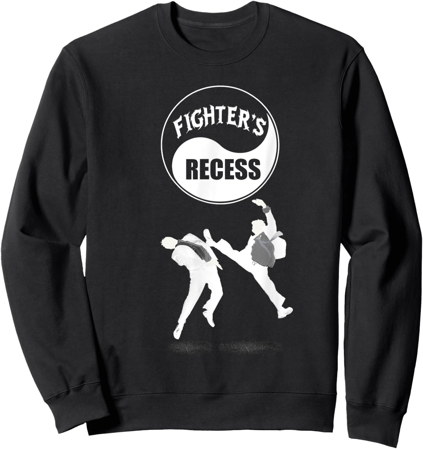 Fighter's Recess: Essential Edition - YIN Version Sweatshirt - Sweatshirt | Black