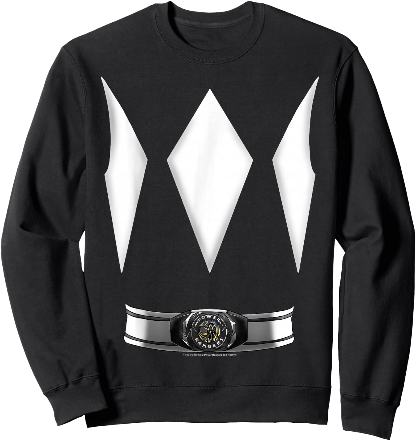 Power Rangers Halloween Black Ranger Costume Sweatshirt - Sweatshirt | Black