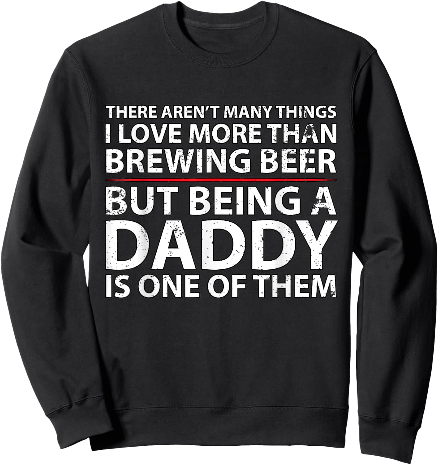 Beer Brewer Dad Shirt Awesome Beer Brewing Father Sweatshirt - Sweatshirt | Black