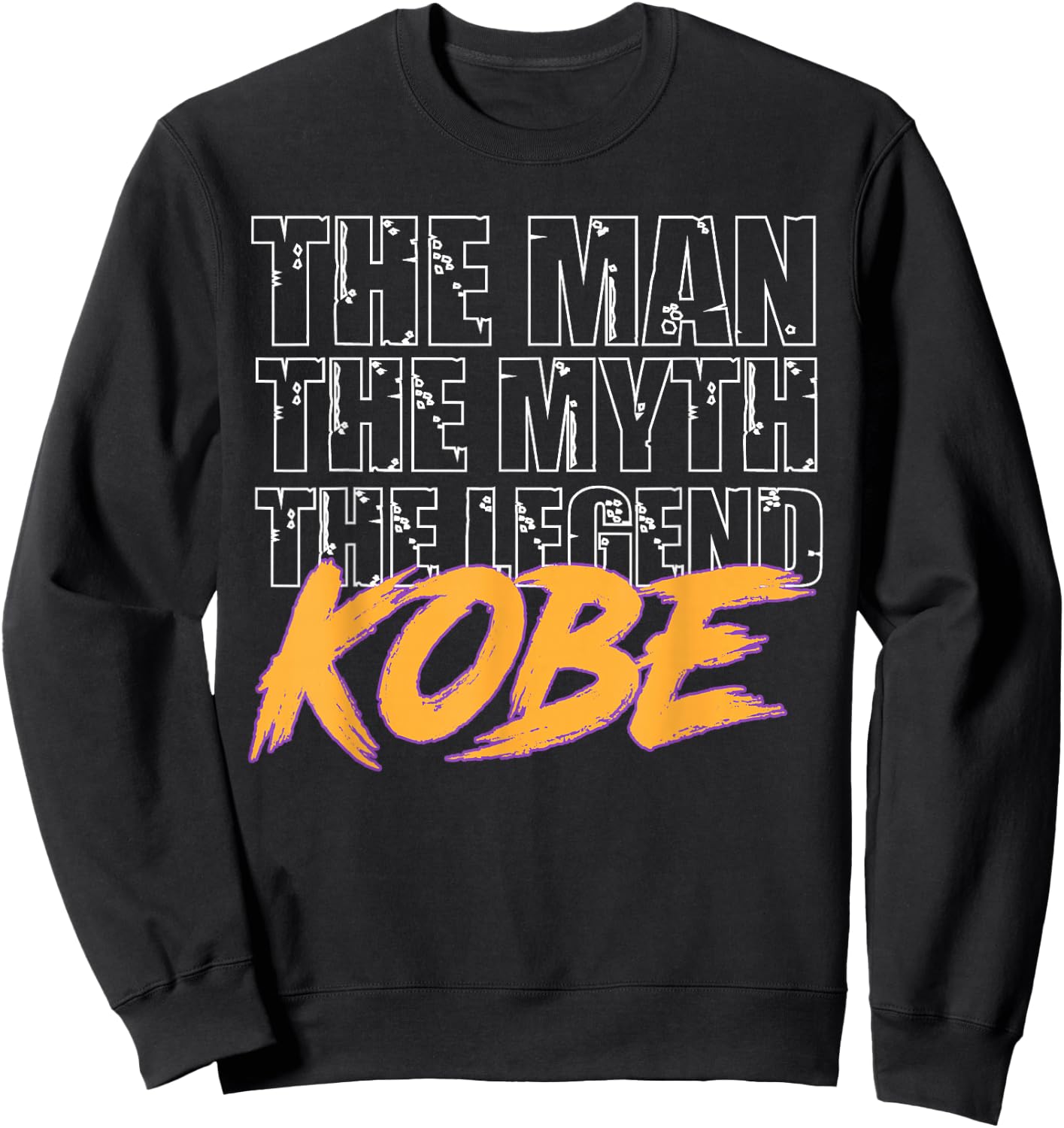 The Man The Myth The Legend - Kobe Sweatshirt - Sweatshirt | Black