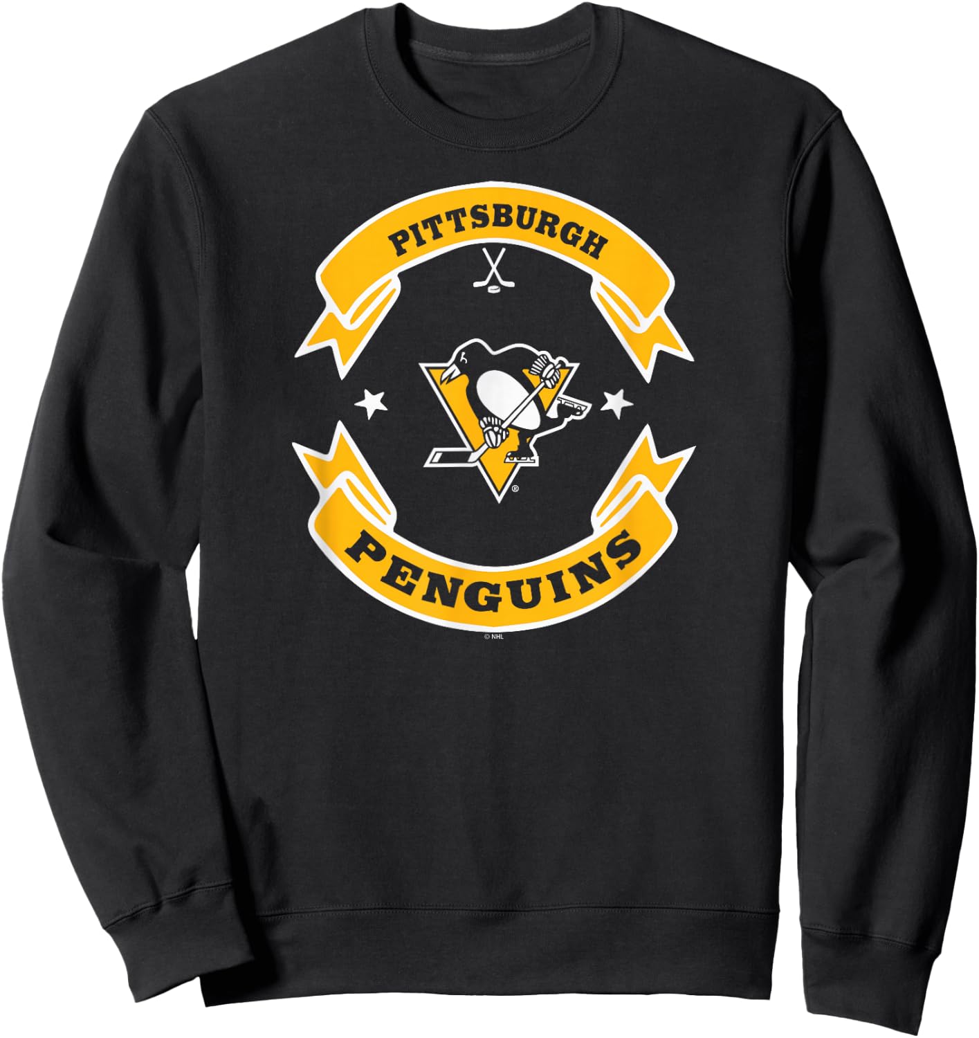Pittsburgh Penguins Blaze Black Officially Licensed Sweatshirt - Sweatshirt | Black