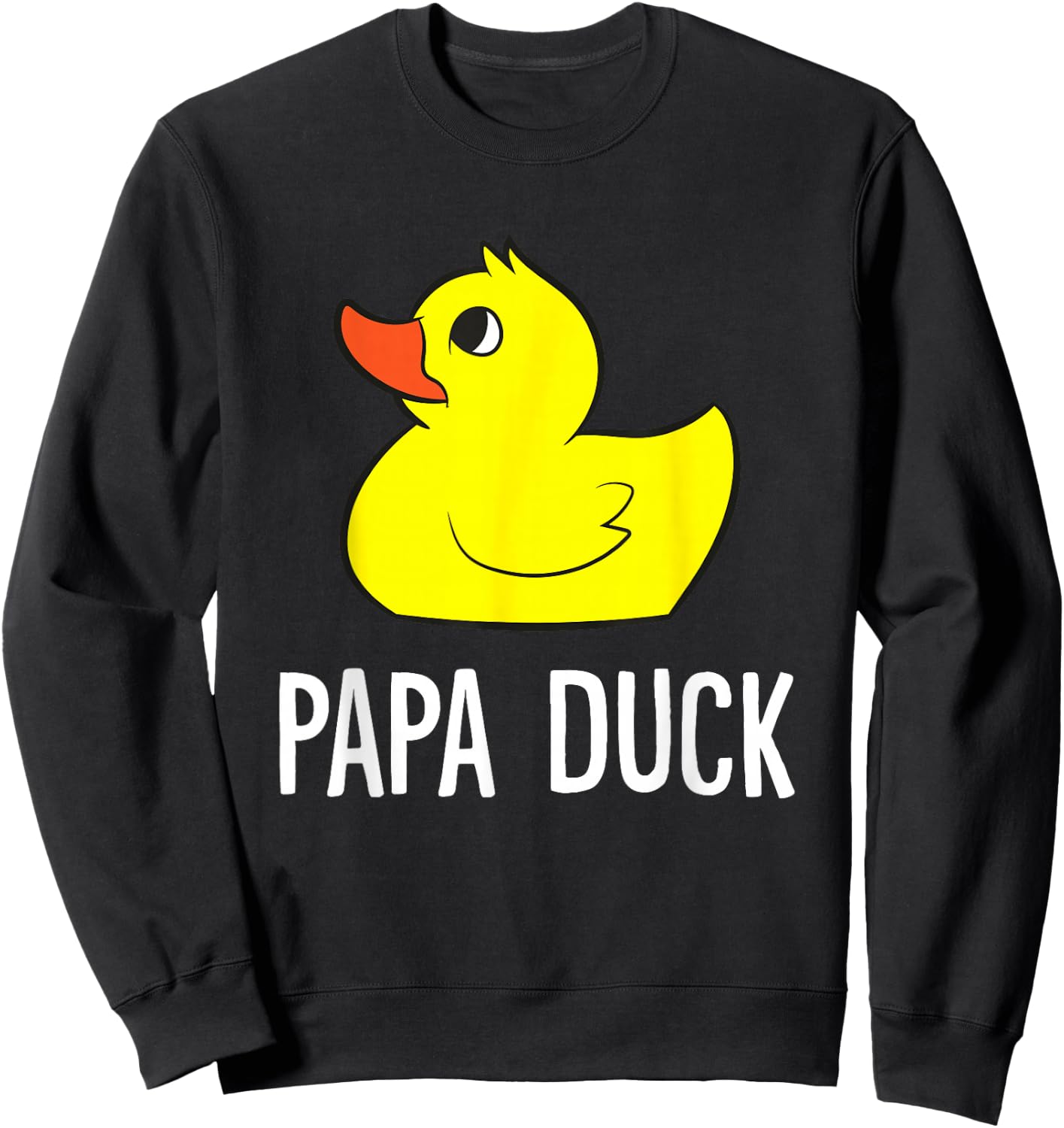 Papa Duck Sweatshirt - Sweatshirt | Black
