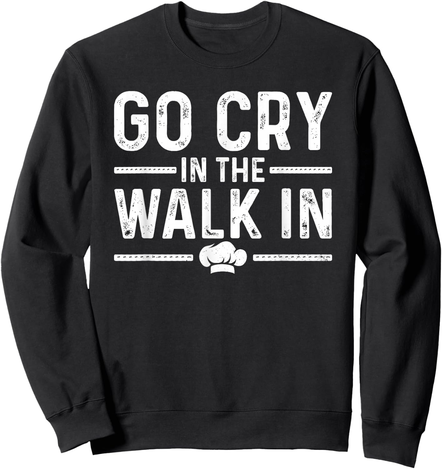 Funny Chef Design Women Cooking Cook Culinary Chef Sweatshirt - Sweatshirt | Black