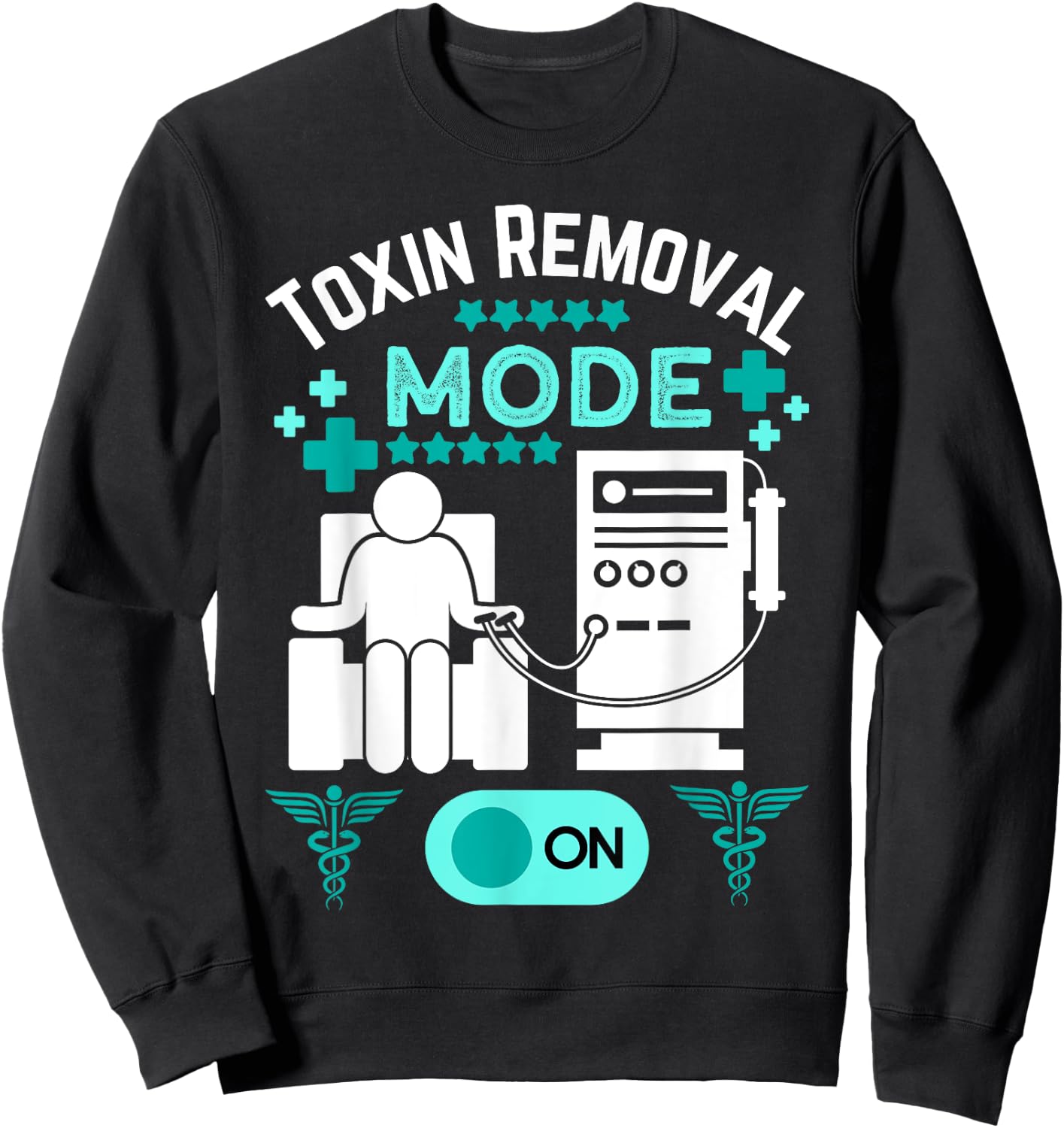 dialysis machine Technician nephrologist Tech -Adults Dialysis Technician Nurse Kidney RN Dialysis Tech Sweatshirt - Sweatshirt | Black
