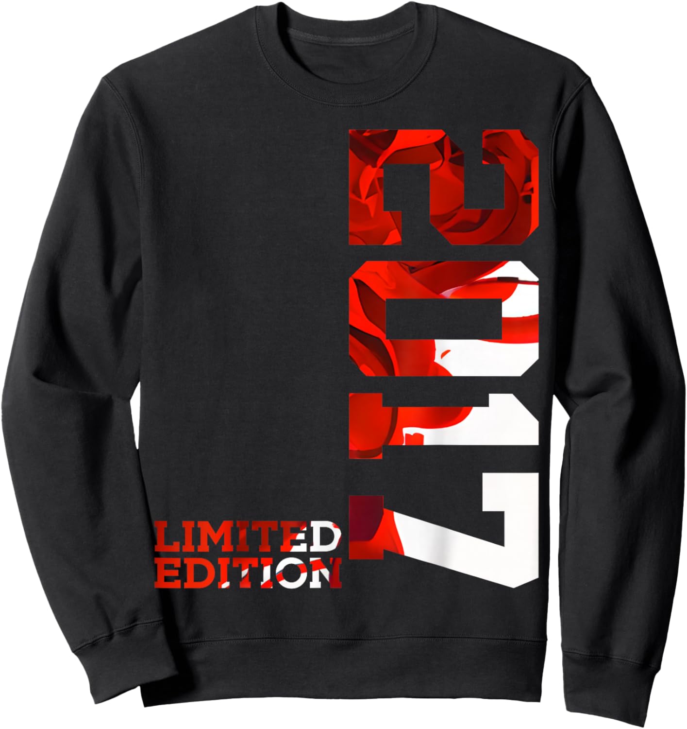 Kids 7 YEARS 7TH BIRTHDAY LIMITED EDITION 2017 T SHIRT, black Sweatshirt - Sweatshirt | Black