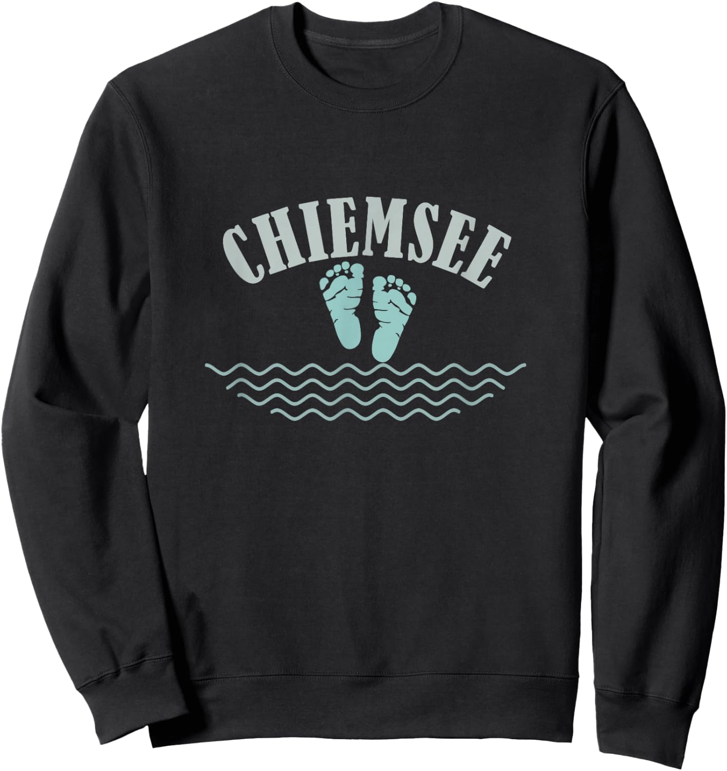 Chiemsee , black Sweatshirt - Sweatshirt | Black