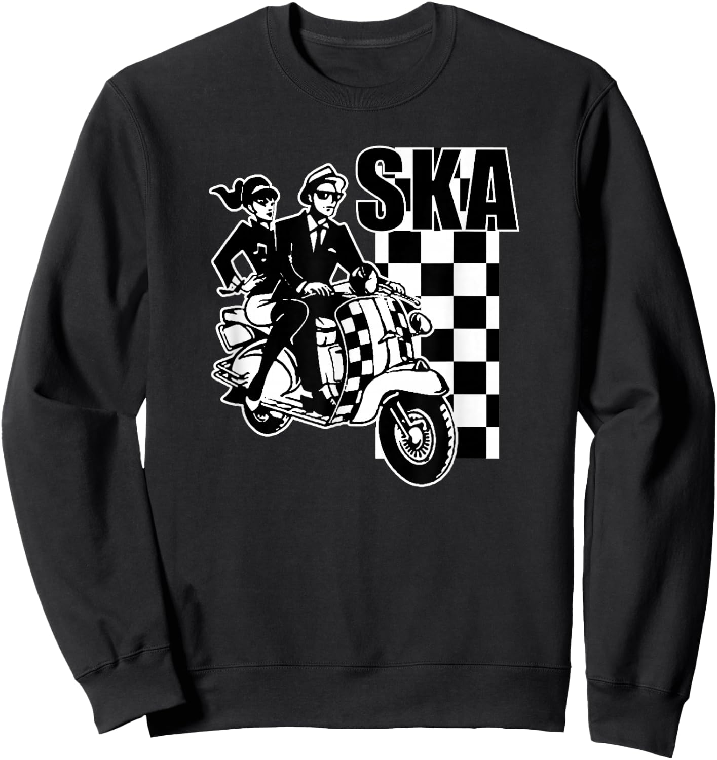 Ska Music is life Ska Reggae Punk Sweatshirt - Sweatshirt | Black