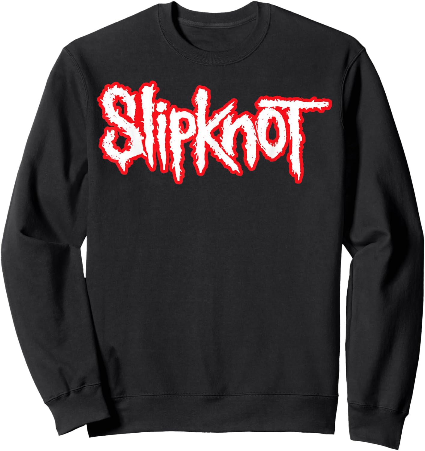 Slipknot Outline Logo , black Sweatshirt - Sweatshirt | Black