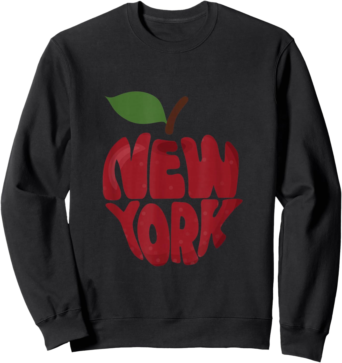 New York , Skyline Shirt, NYC Sweatshirt - Sweatshirt | Black
