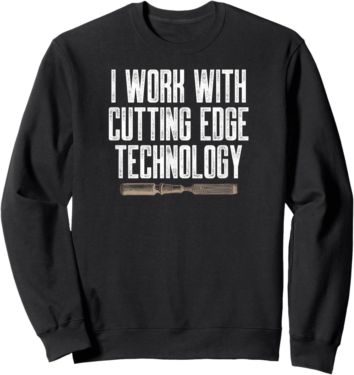 Wood Carving Woodworking Gift Carpenter Sweatshirt - Sweatshirt | Black