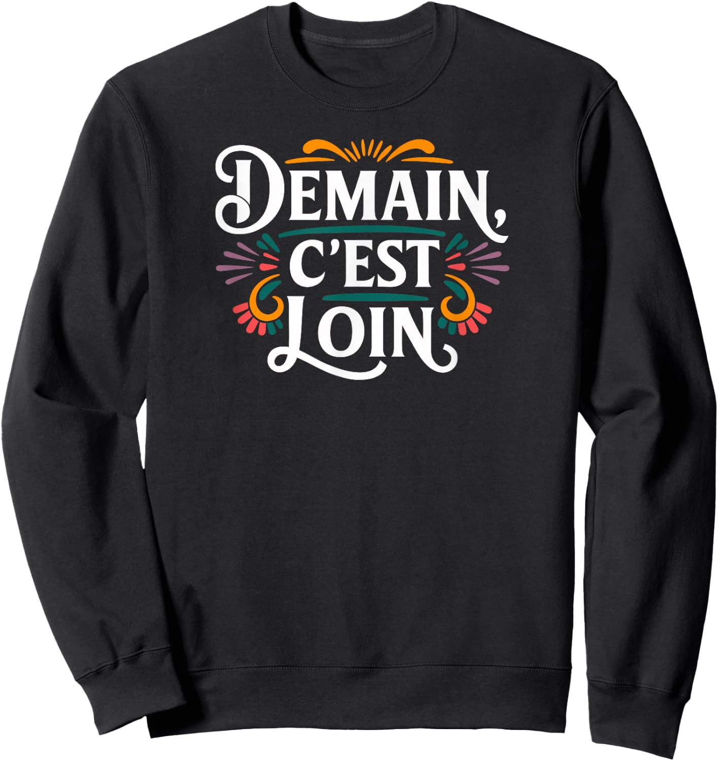 Tomorrow Is Far , Black, S Sweatshirt - Sweatshirt | Black