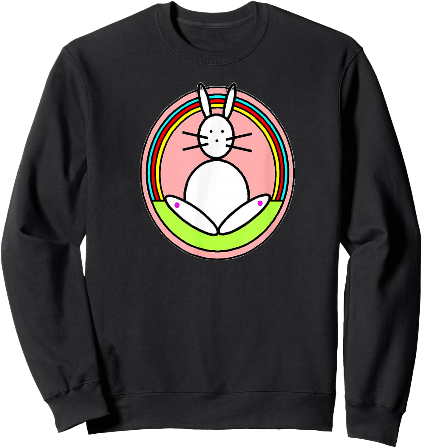 Bunny Rabbit Sweatshirt - Sweatshirt | Black