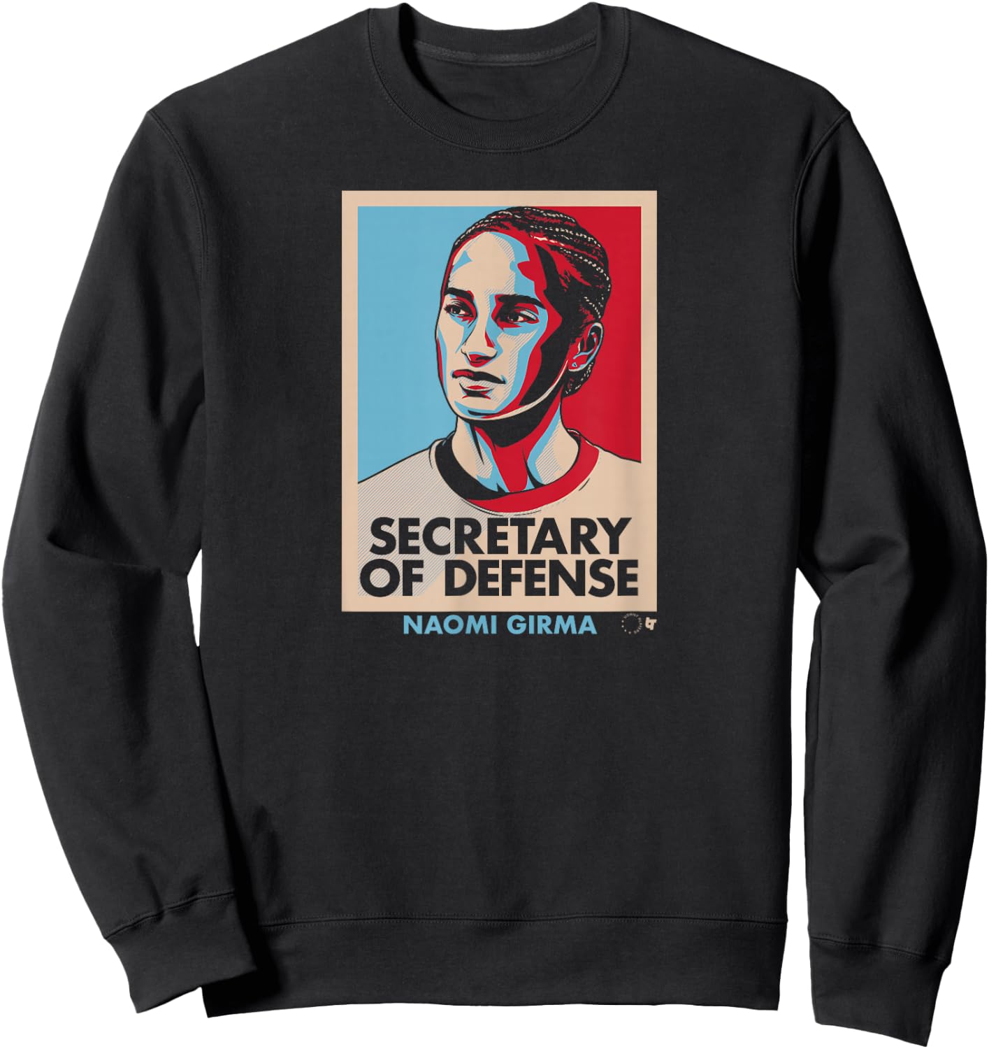 Naomi Girma - Secretary of Defense - USA Women's Soccer Sweatshirt - Sweatshirt | Black
