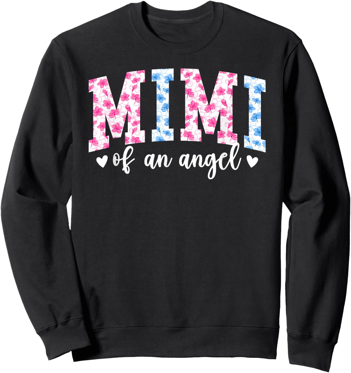 Mimi of an Angel Mimi Pregnancy and Infant Loss Awareness Sweatshirt - Sweatshirt | Black