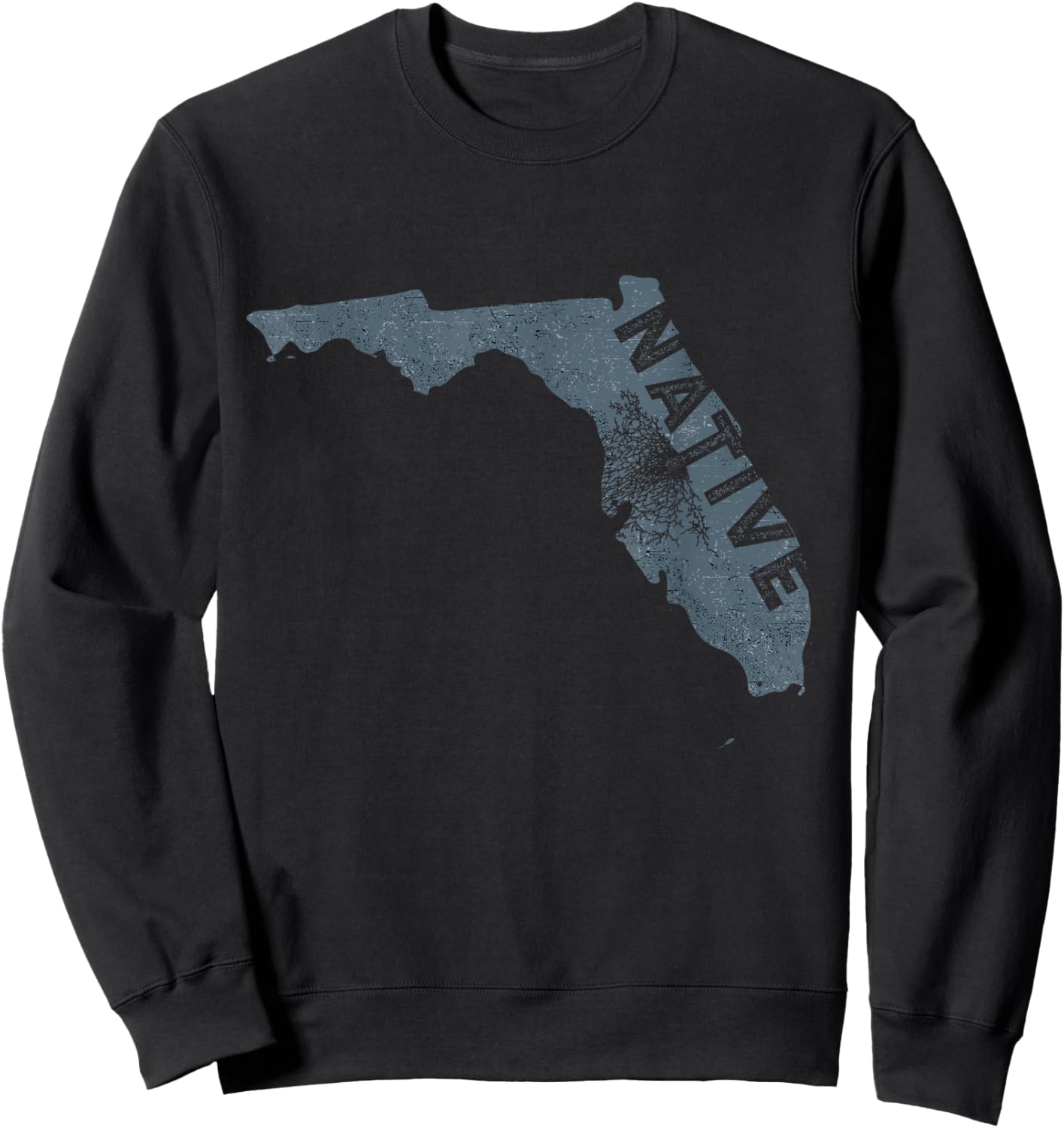Native Florida Home State Sweatshirt - Sweatshirt | Black