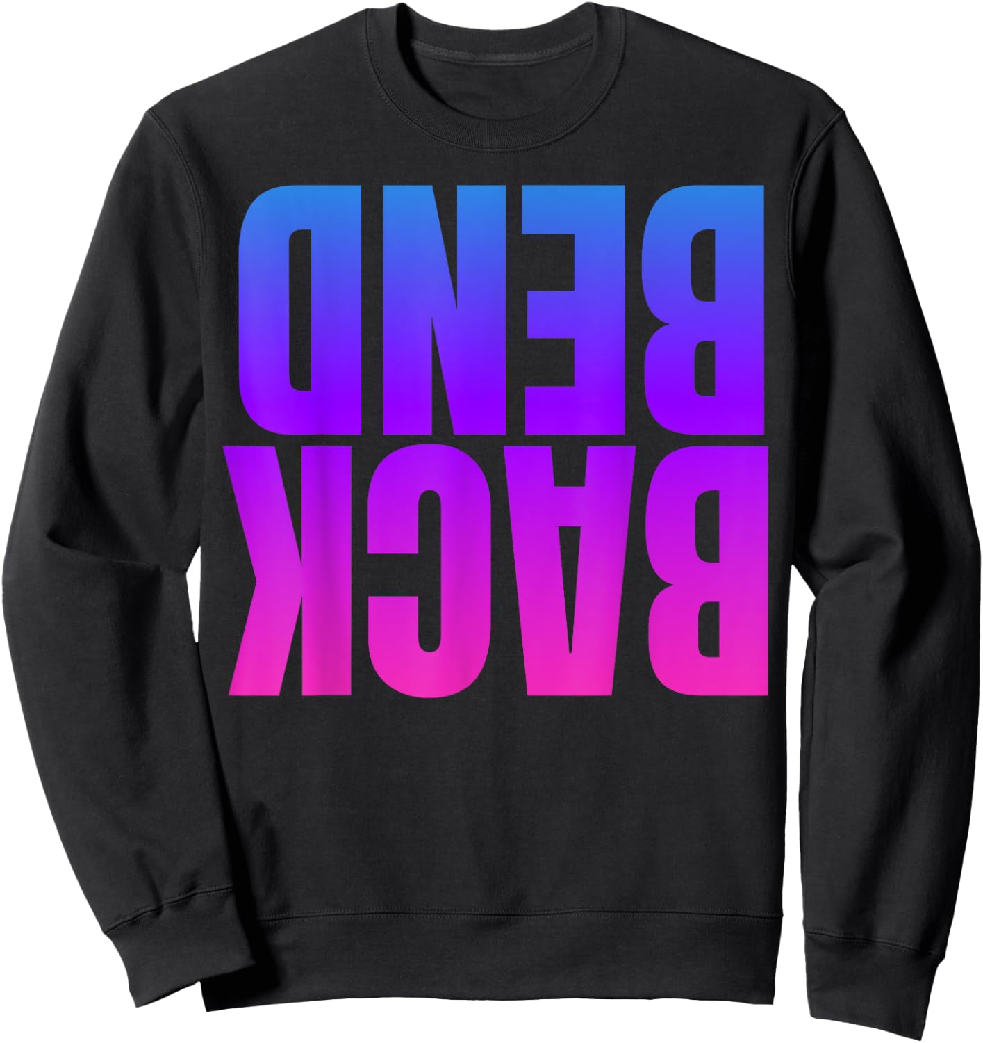 Contortionist, Handstand Backbend Sweatshirt - Sweatshirt | Black