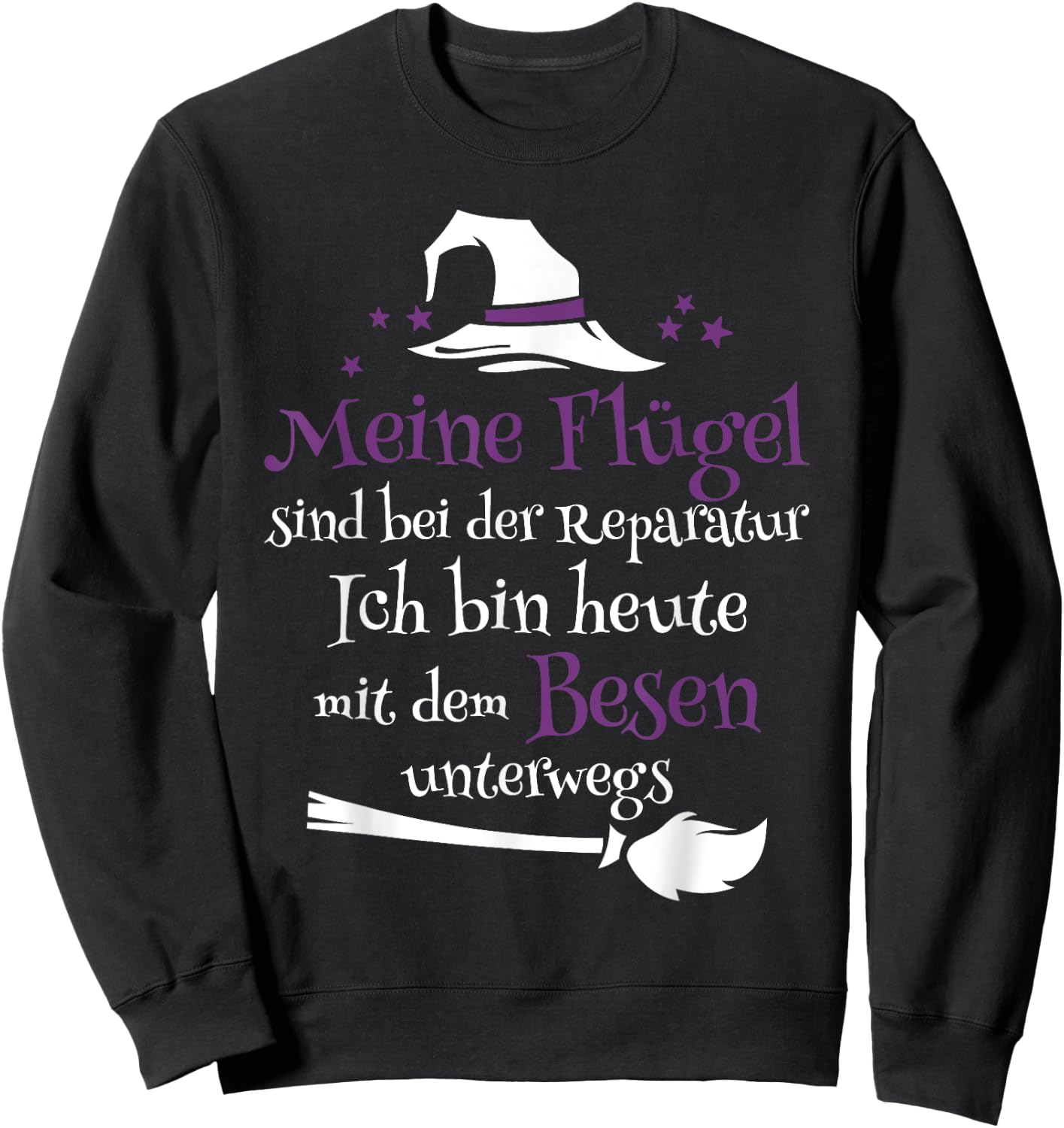 Witches Witch Women's Black Humour Sweatshirt - Sweatshirt | Black
