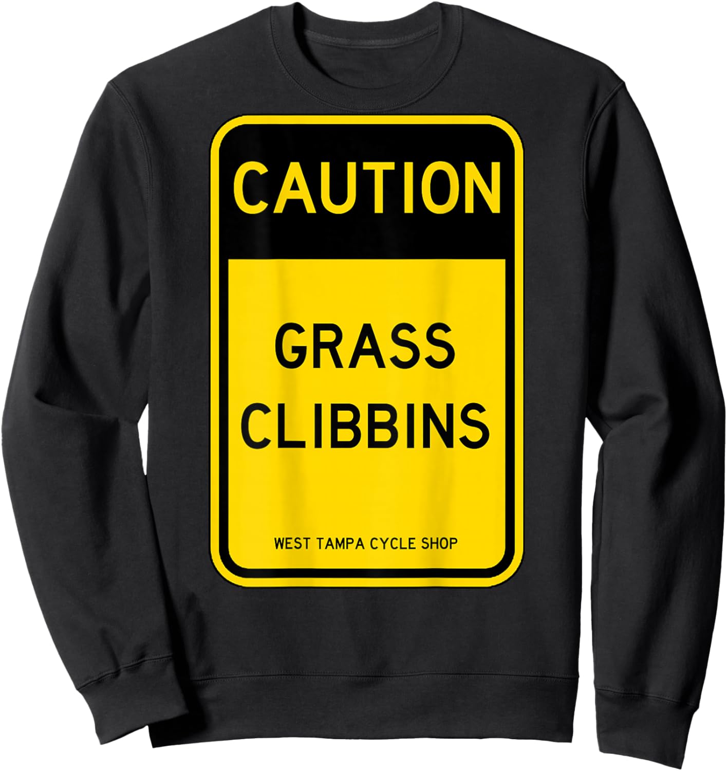 Grass Clibbins Sweatshirt - Sweatshirt | Black