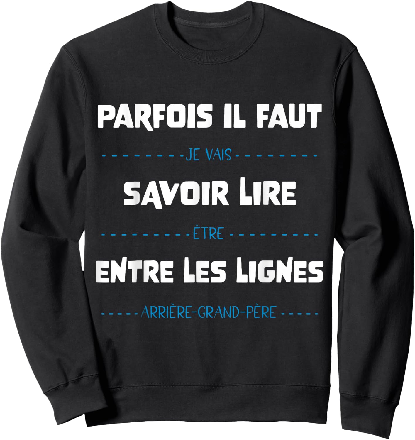 Future Great-Grandfather Announcement Pregnancy Baby Humor , Blue, S Sweatshirt - Sweatshirt | Black