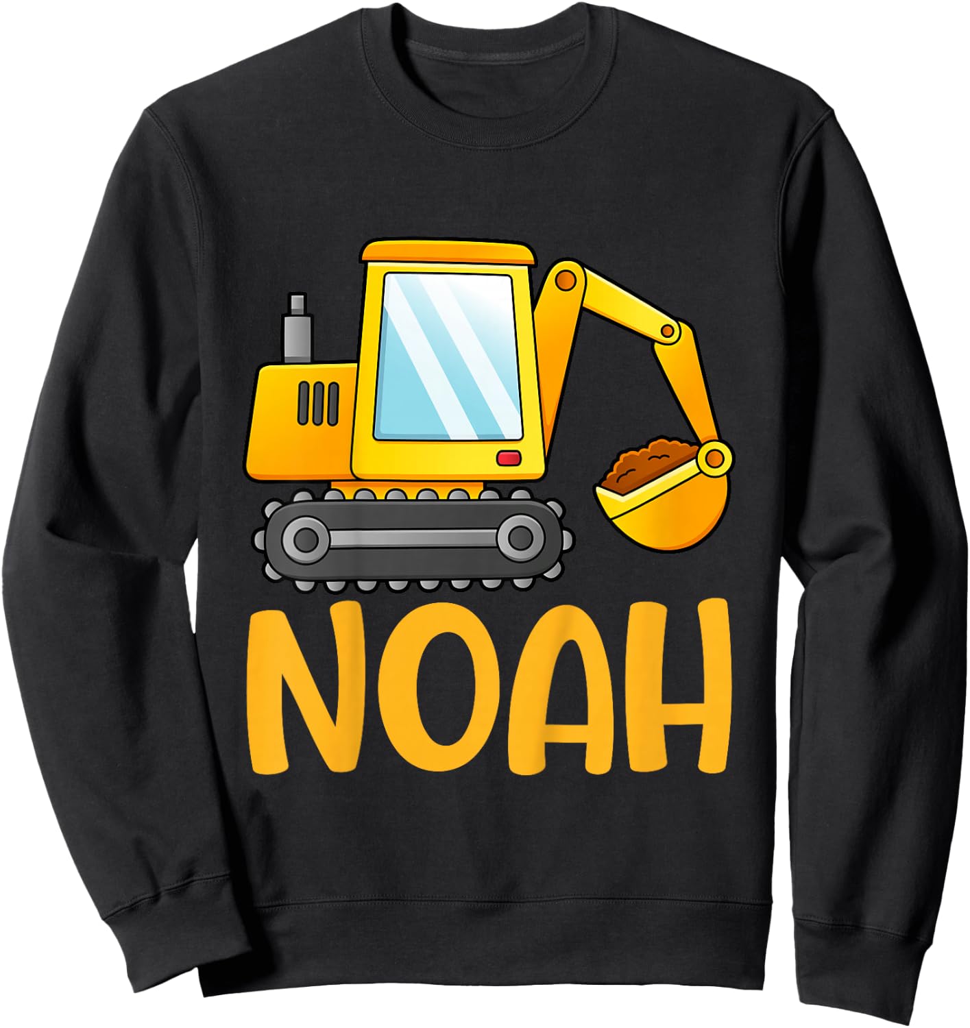 Junge Lustiges Noah Sweatshirt - Sweatshirt | Black