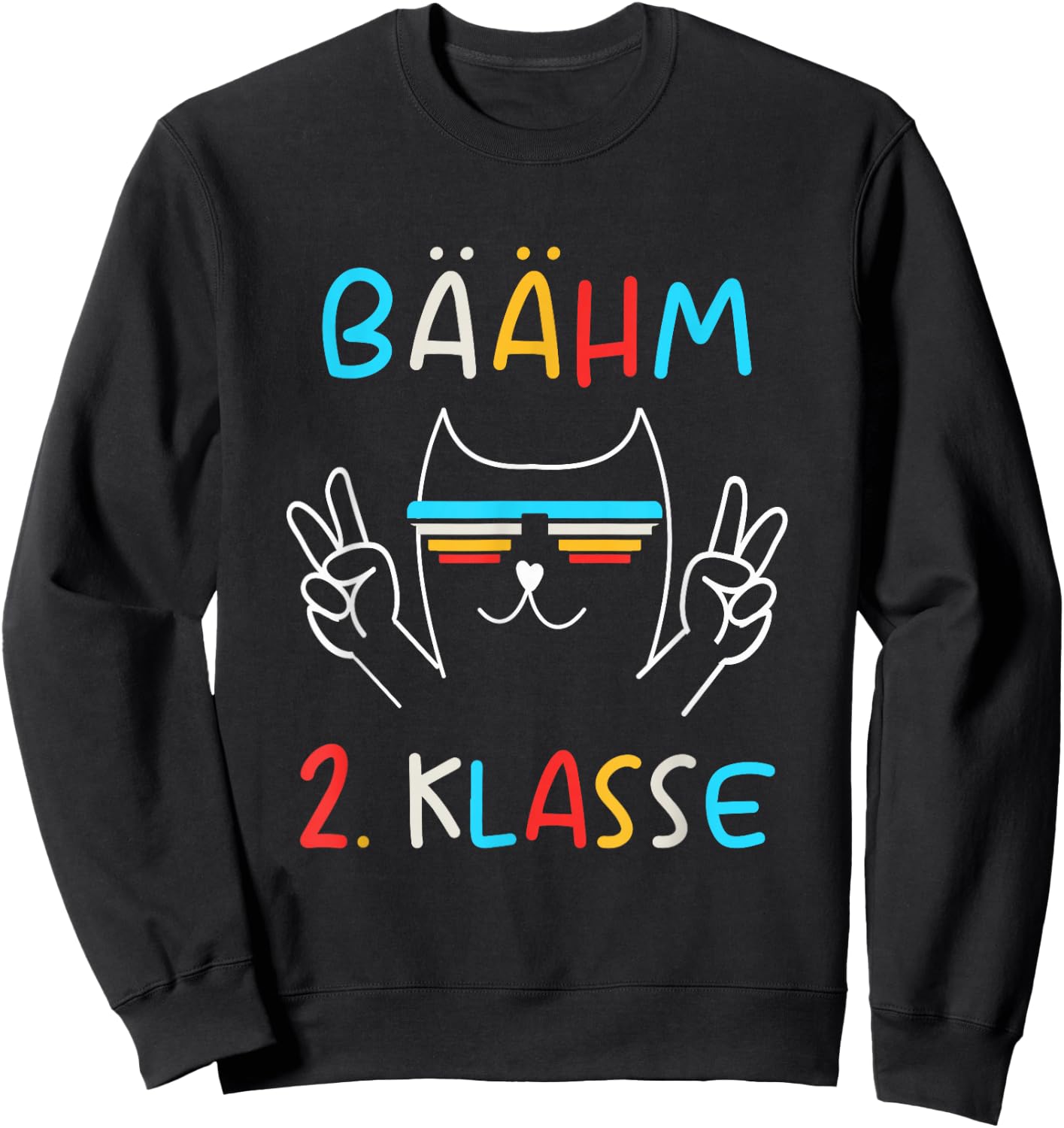 Bäähm 2. Klasse Sweatshirt - Sweatshirt | Black