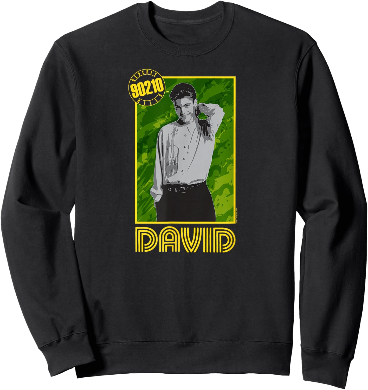 Beverly Hills 90210 - David Sweatshirt - Sweatshirt | Black