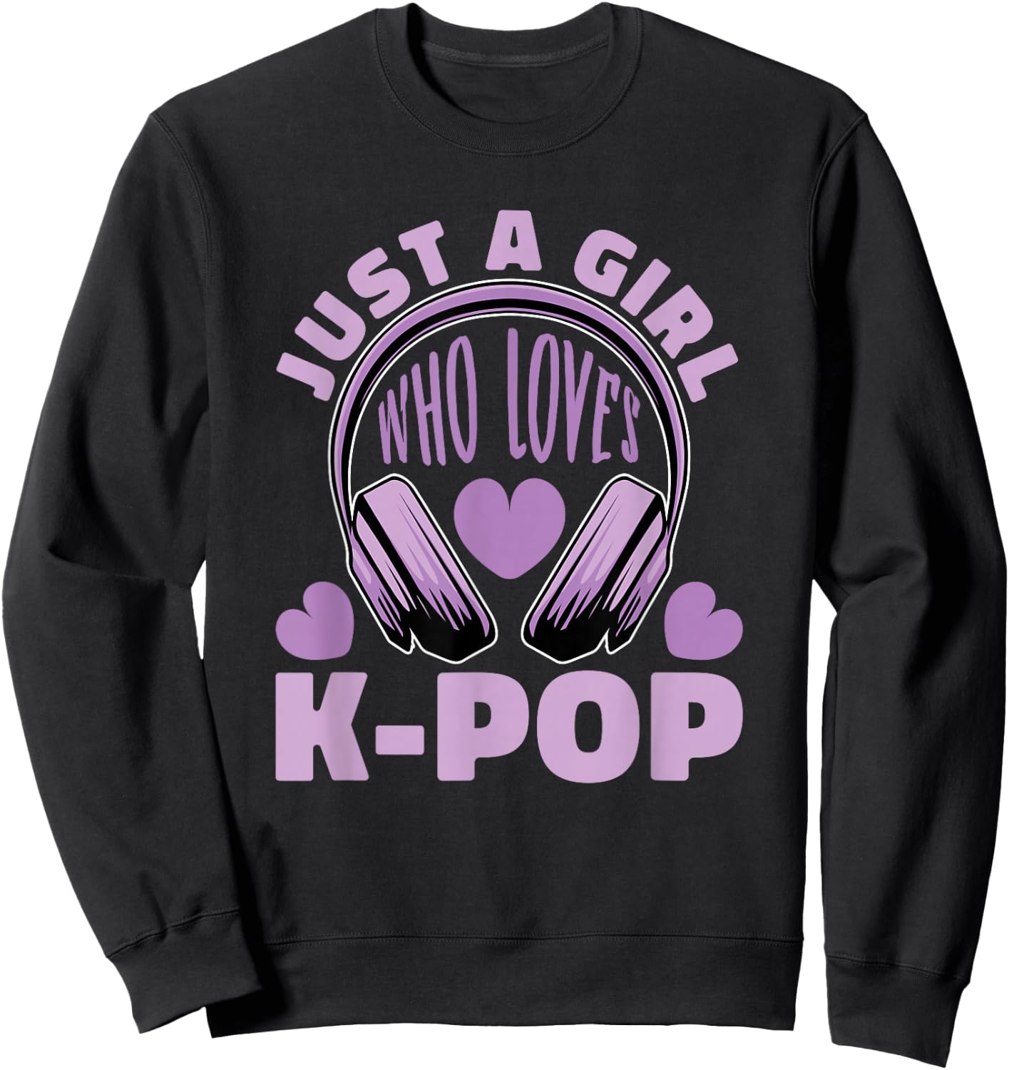 K-Pop - South Korean Pop Sweatshirt - Sweatshirt | Black